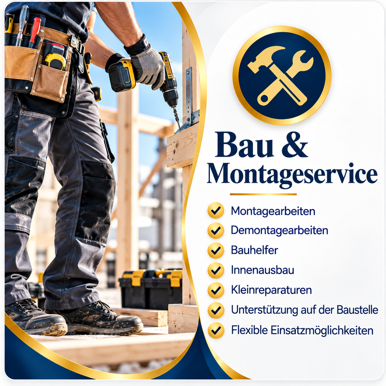CLEANOVA Bau- und Montageservice deutschlandweit – Bauhelfer, Montagearbeiten und Baustellenservice
